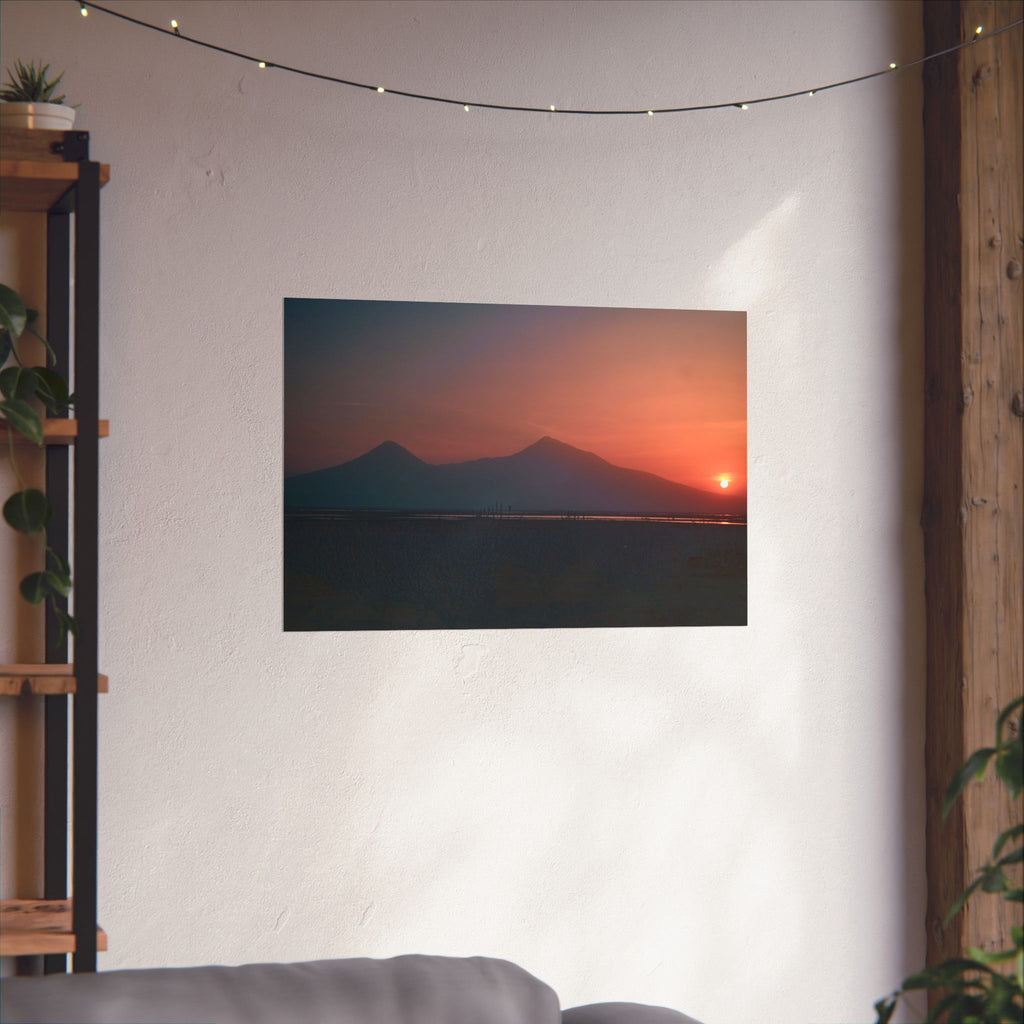 Sunset Descending Upon Ararat