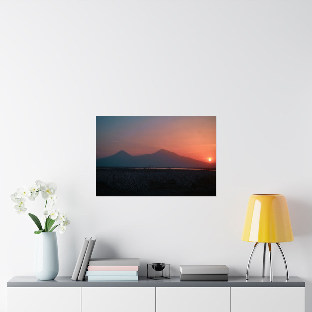 Sunset Descending Upon Ararat