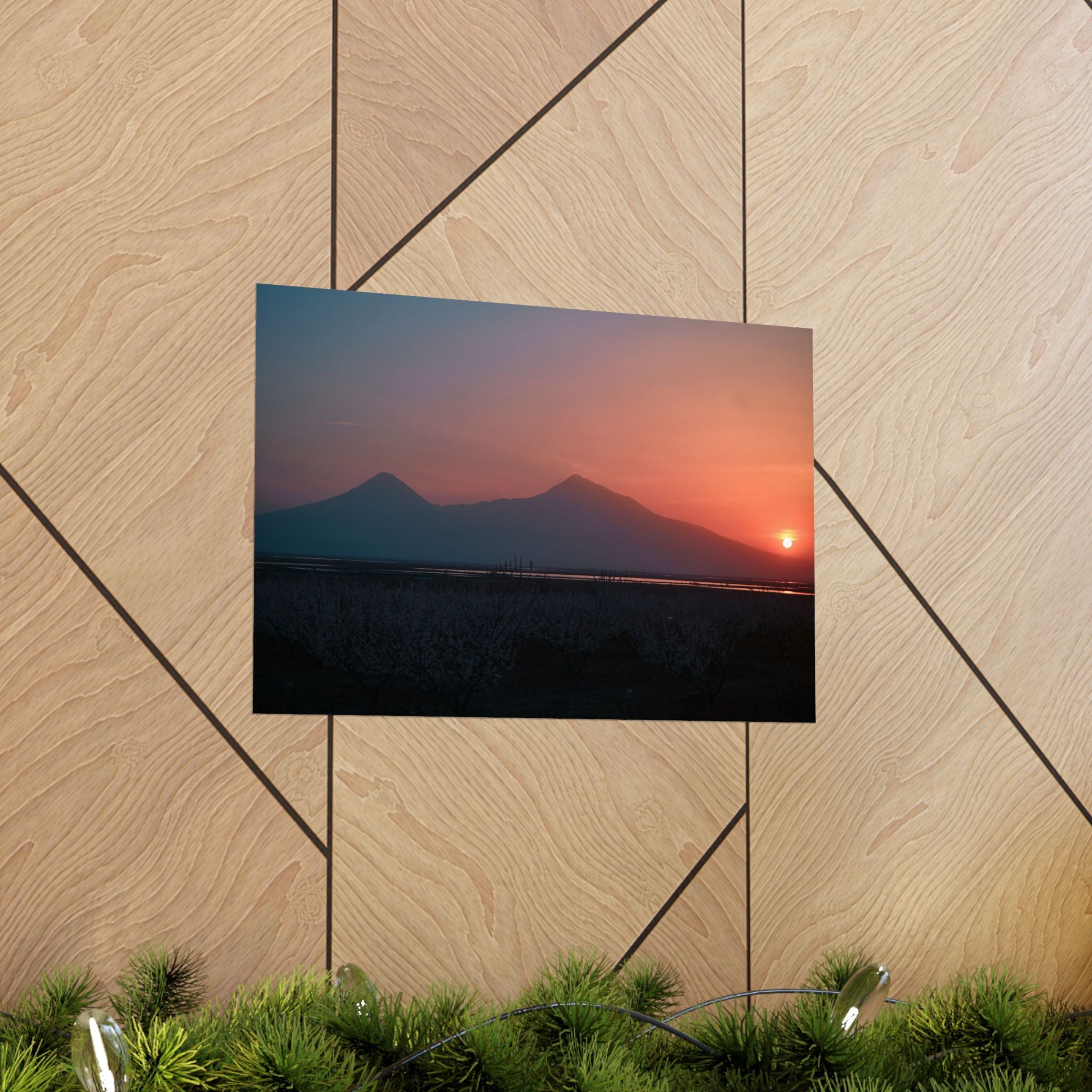Sunset Descending Upon Ararat