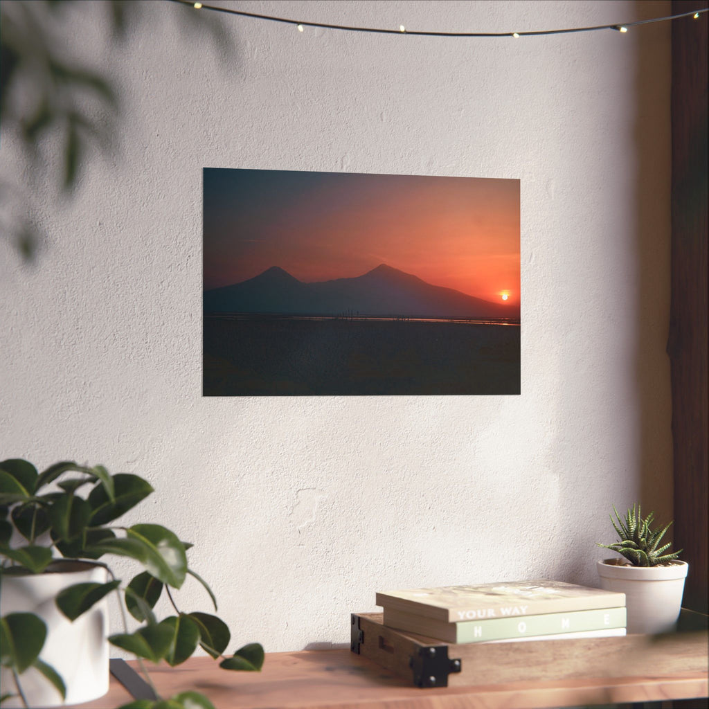 Sunset Descending Upon Ararat