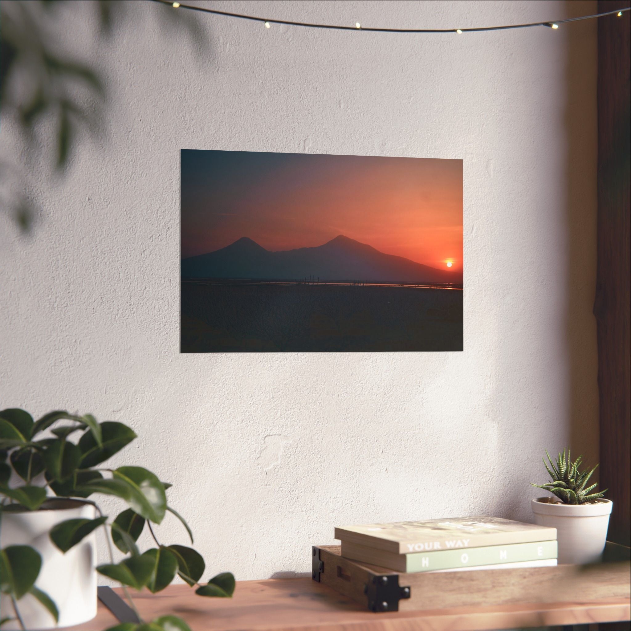 Sunset Descending Upon Ararat